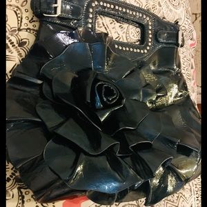 Beautiful designer bag with flower pattern